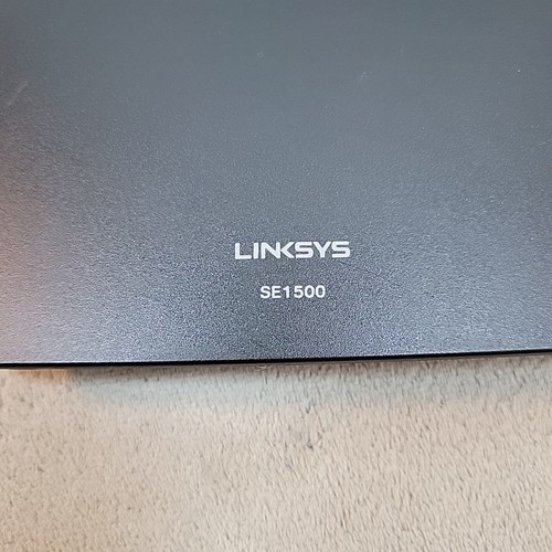Cisco Linksys SE1500 5-Port 10/100 Fast Ethernet Switch w/ Adapter FREE SHIP - Afbeelding 3 van 5