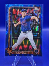 Blade Tidwell 2025 Topps Chrome Update #USC14 Blue RayWave Refractors #/150 RC