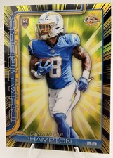 Radiating Chrome Omarion Hampton Rookie RR-7 | Los Angeles Chargers | NFL