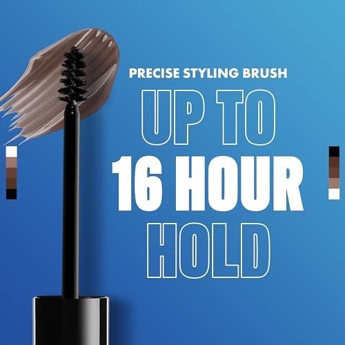 The Brow Glue Extreme Hold Tinted Eyebrow Gel - Black