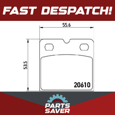 Brake Pads Set fits AUDI R8 SPYDER 42 4.2 Rear 10 to 15 CNDA Brembo 420698451A