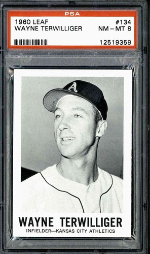 Wayne Terwilliger #134 1960 Leaf card