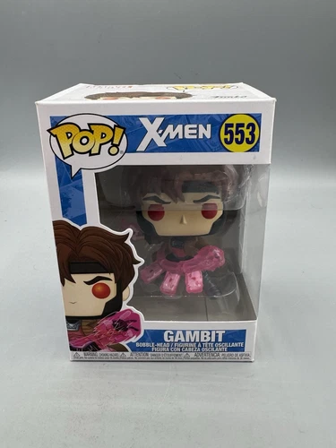 Funko Pop! Vinilo: Marvel - Gambito con tarjetas #553