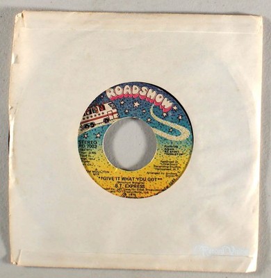 BT Express - Give It What You Got (7'' Single) (1975) Vinyl 45   Peace Pipe