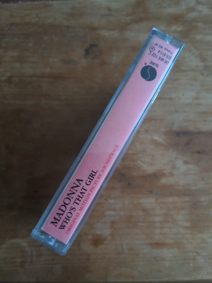 Madonna Who's That Girl Soundtrack Cassette Tape 1987 Sire Pop WX102C - Image 2 of 4