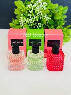 3 x Valentino Born in Roma Perfume Mini Size 6ml Each (Dabber/ Not