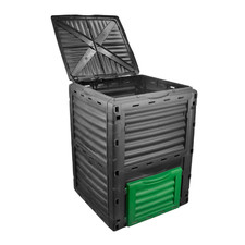 300L LITRE XL GARDEN COMPOST BIN ORGANIC WASTE COMPOSTER CONVERTER GARDENING