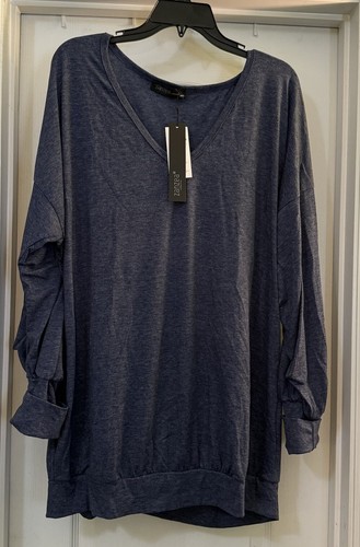 Zanzea Collection Beautiful Blue Long Sleeve Blouse