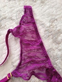 Agent Provocateur Knickers Love Orchid Suspender Garter Belt Size 3 NEW