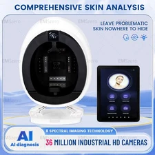 New 3D Skin Scanner Facial Analyzer Intelligent Analysis System Machine 8spectra
