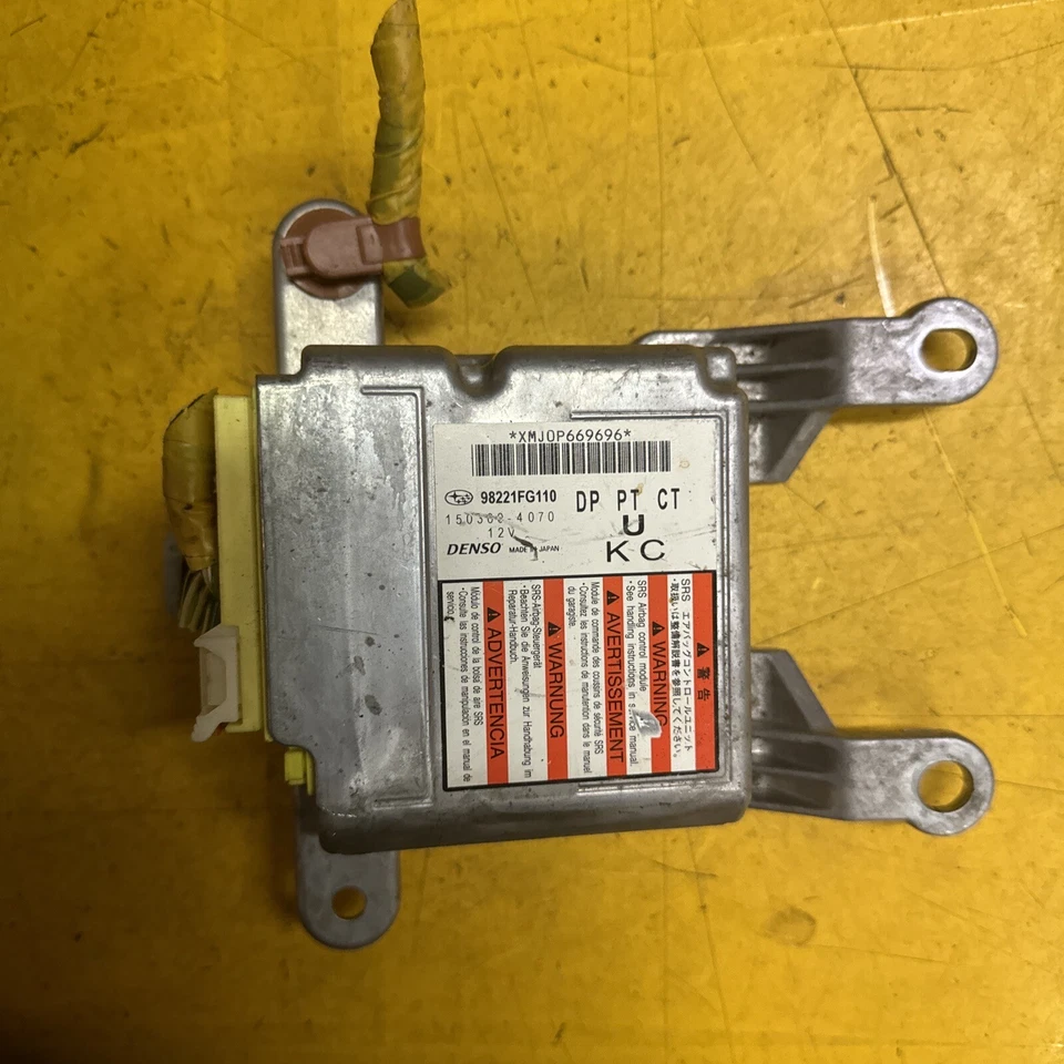 2008-2014 Subaru Impreza WRX SRS Control Module 98221FG110 OEM 🛞 - Image 2 of 4