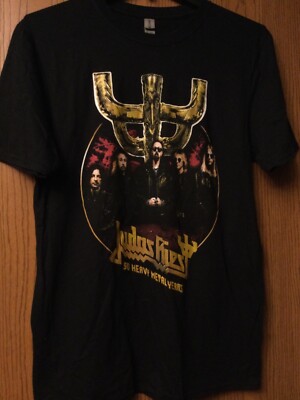 Judas Priest - 50 Heavy Metal Years - Black Shirt - 2 Sided