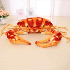 Plush Soft Cartoon Crab Stuffed Animal Doll Toys Sofa Pillow Boys Birthday Gift