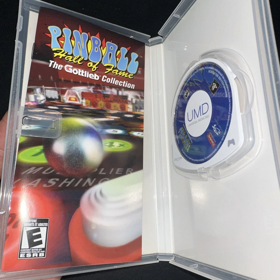 Pinball Hall of Fame: The Williams Collection (Sony PSP, 2008) COMPLETE - Image 2 of 2