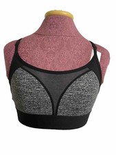 Victoria's Secret Women's Ultimate Sports Marl Black Bra Size S