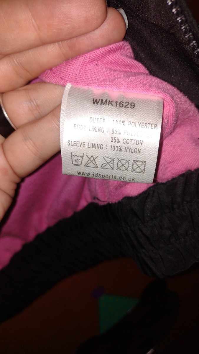 McKenzie jacket, Size 14, Black Pink Silver | eBay