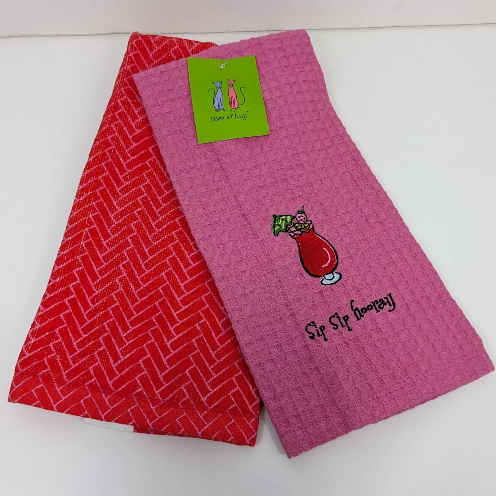Max and Lucy Kitchen Hand Towel - Thumbnail 2