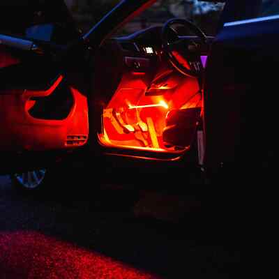 Floglo Multicolor LED Light Strip Starter Kit, 2 x 12'' Strips, Power Plug 78240