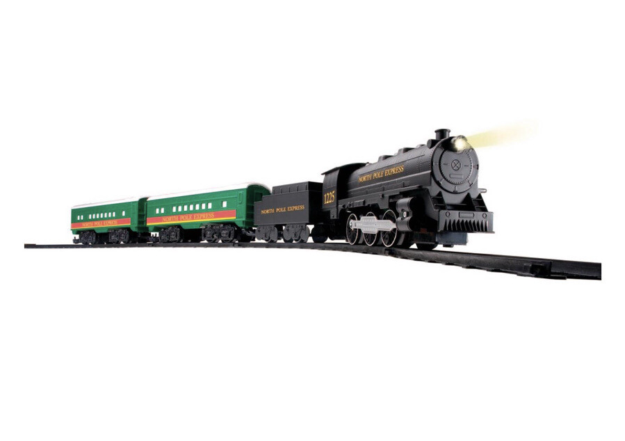 eztec 37260 g scale north pole express christmas train set