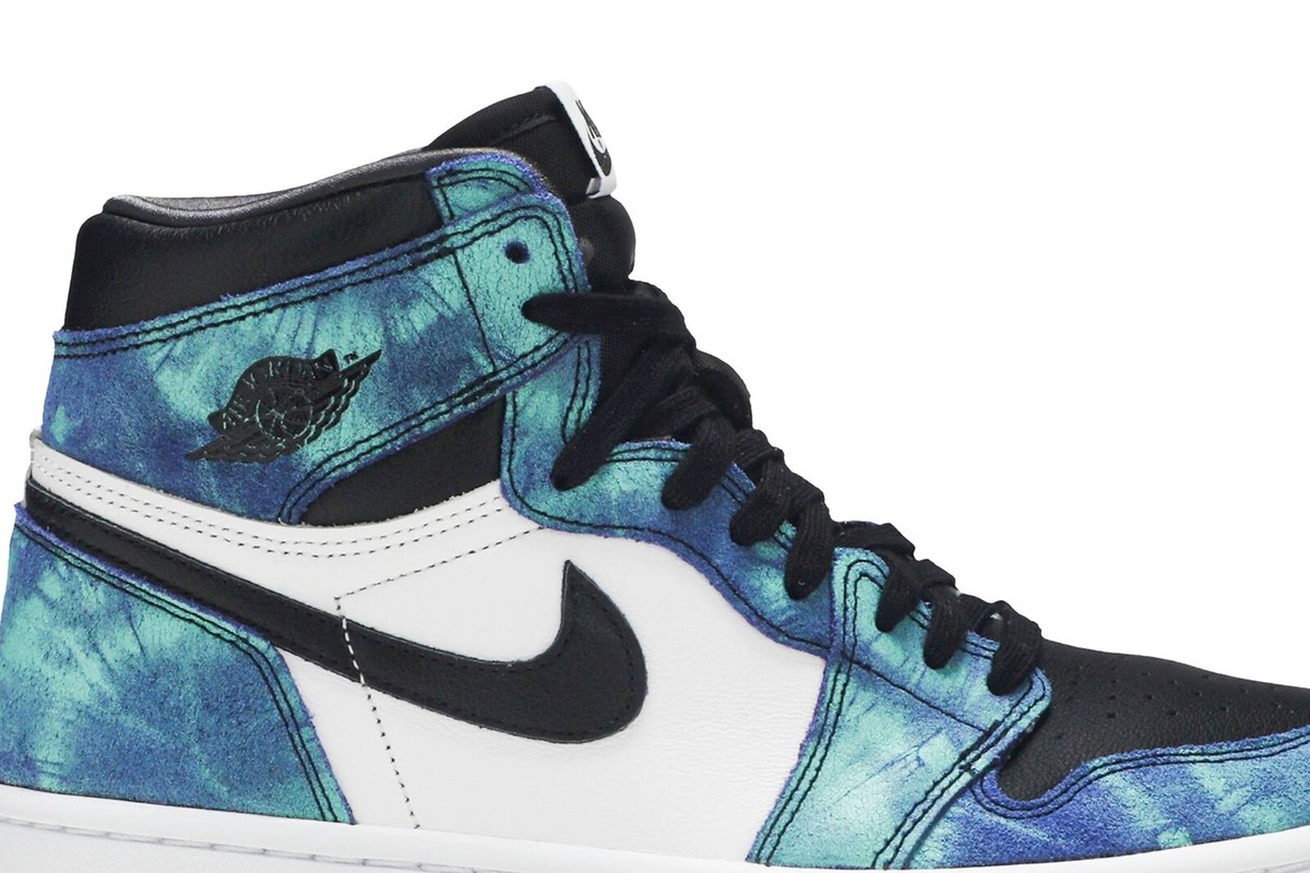 ★Nike ナイキ Jordan 1 Retro High Tie Dye (W) Nike Air Jordan 1 Retro High Tie Dye Women's sz 7.5 CD0461