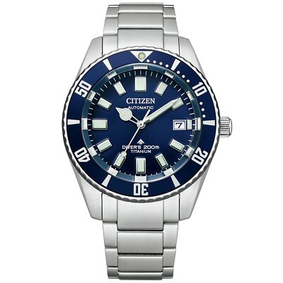 Citizen Promaster MARINE NB6021-68L Titanium Mechanical Diver Automatic Watch JP