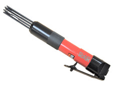 12" Air Pneumatic Compact Needle Scaler 5000BPM 12 Needles Remove Paint Rust