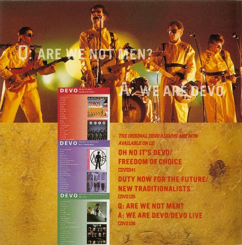 CD Rock Devo Hot Potatoes: The Best Of Devo CD, Comp 1993 New Wave, Synth-pop (V - Picture 4 of 5