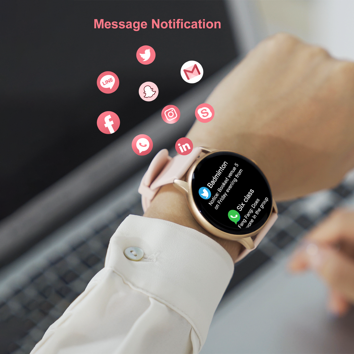Yamay Smart Watch Yamay Montre ConnectÃ©e Fitness Tracker Yamay