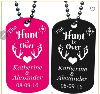 laser engraved dog tag