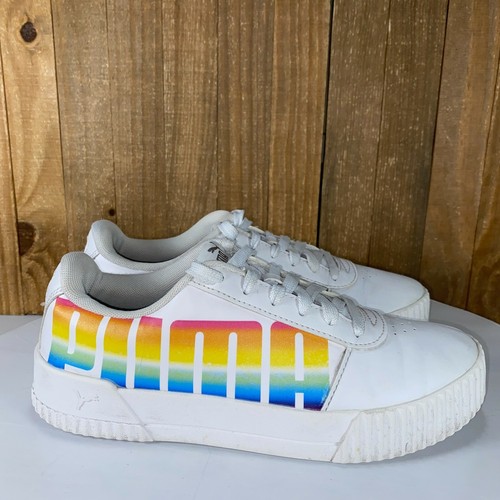 puma carina bold white
