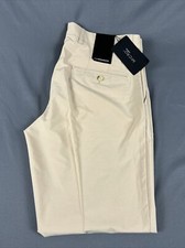 J Lindeberg Golf Pants Khaki 36 x 32 M Ellott Micro Stretch MSRP 135
