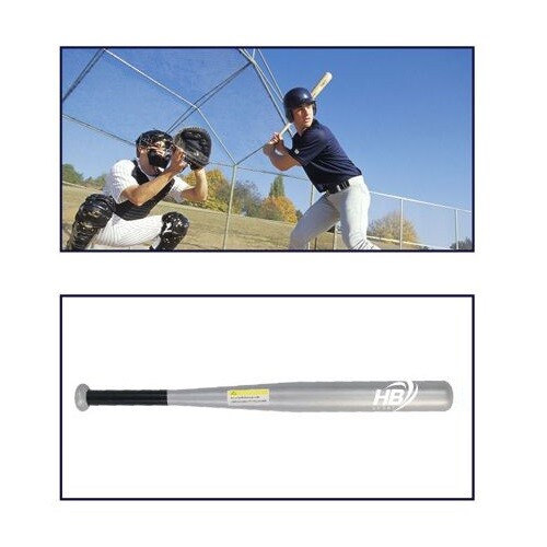 Mazza Da Baseball Farsler Da 63,5 Cm - Lega Alluminio Per Softball, Esercizi Adulti E Giovani (Blu) - Foto 12