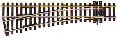 PECO HO scale Small Radius Left Turnout Code 100 SL92 - Picture 2 of 2