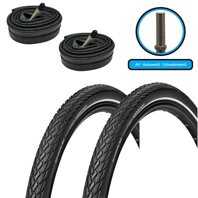 Schwalbe Green Marathon 26x1,75 Zoll 47-559 GreenGuard SET mit Schlauch wählbar