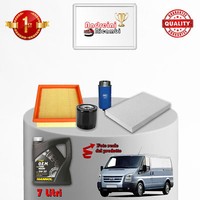 Wartungsset Filter Und ÖL FüR Ford Transit 2.2 Tdci 85KW 115PS 2010