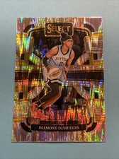 2024 Panini Select WNBA - Concourse Silver Flash Prizm #100 Diamond DeShields