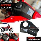 Oil Tank Fuel Cover Shroud Fairing Cowling Carbon Fibergas Honda CRF 300L 21 25