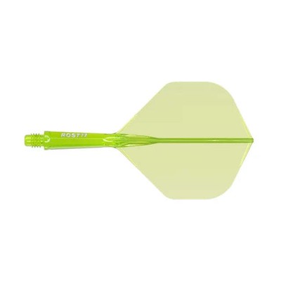 CUESOUL ROST 77 Integrated Shaft & Flight Big Standard Medium Transparent Green