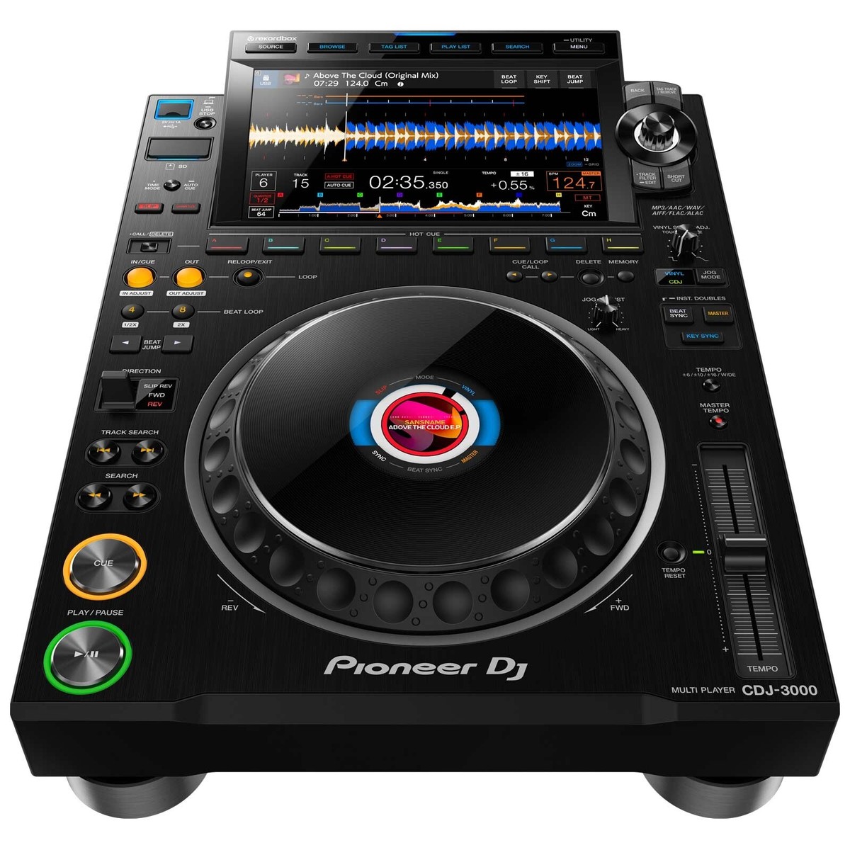 Pioneer CDJ-3000 Flagship Rekordbox High-Res Professional Club DJ