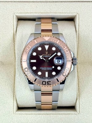 2023 Rolex Yacht-Master 40mm 126621 Two-Tone Chocolate Dial