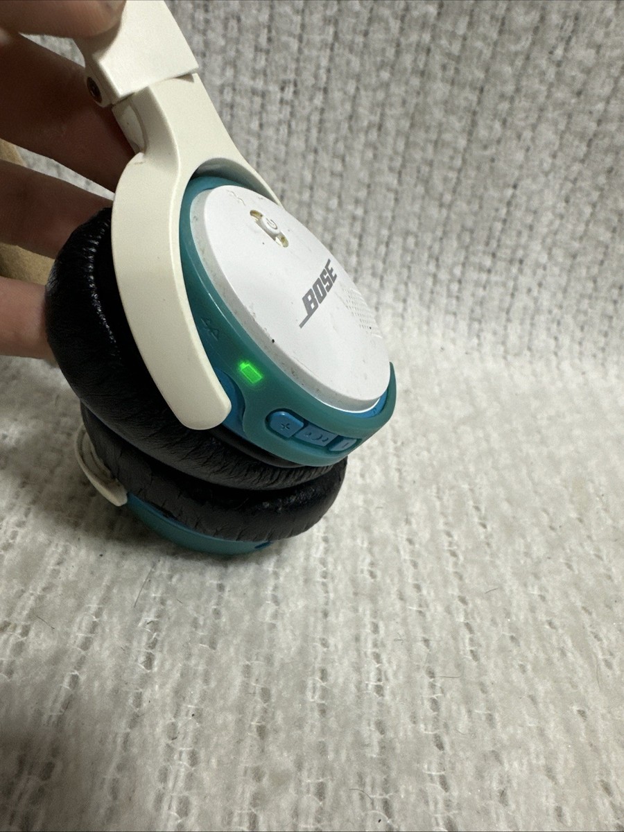Bose Soundlink On-ear Headphones Teal/White Tested | eBay