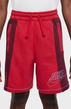 NWT Nike Shorts Boys Youth Size XL Red Sweat Shorts Sportswear DQ9077-687