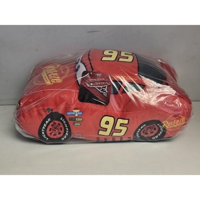 New Disney Pixar Cars Movie Lightning McQueen plush pillow 17'' Rust-eze 95