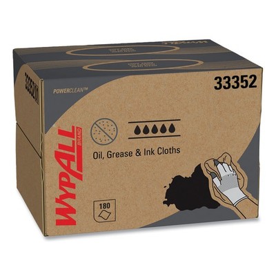 Kimtech* KIMTEX Wipers, BRAG Box, 12 1/10 x 16 4/5, Blue, 180/Box