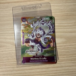 【英語版】アプーCS regional 2024offlwinner Monkey D Luffy Offline Regional 2024 Finalist P-001 One Piece Card