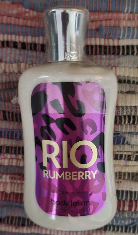 Bath & Body Works RIO RUMBERRY Originals Body Lotion 8 oz Retired RARE SEALED