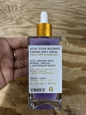Truly ACAI YOUR BOOBIES  Firming Body Serum  3.1 fl oz 
