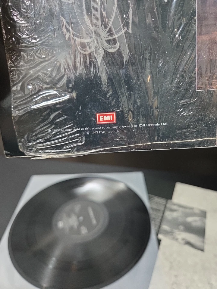 Coverdale/Page Self Titled Lp Vinyl OG 1993 1st UK Press Shrink/Insert EX/EX Wax - Image 4 of 4