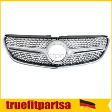 Silber Kühlergrill Front Grill für Mercedes Benz V Klasse W447 V200 V250 14-19