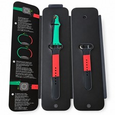 Genuine Apple Watch Black Unity Sport Band 40mm 44mm S/M M/L New Original